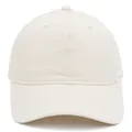 Classic off-white cotton baseball cap featuring a six-panel design and curved brim - One Size / Beige