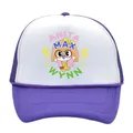 Casquette trucker Anita Max Wynn violette avec couronne en mousse et motif cartoon - Fille - Violet Blanc