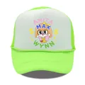 Casquette trucker Anita Max Wynn vert fluo et blanc avec maille filet respirante - Fille - Vert Fluorescent Blanc