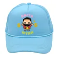 Casquette trucker bleu clair en mesh avec imprimé dessin animé Drake Anita Max Wynn - Garçon - Tout Bleu Ciel