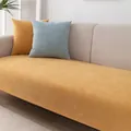 Funda de sofá impermeable amarillo jengibre para mascotas con cojines a juego - 70x70cm / Amarillo