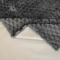 Deep grey plush sofa cover with waffle texture and non-slip backing for winter protection - Upgraded Anti-slip Turtle Back Velvet / 180x90 / Dark Gray