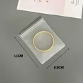 Durable thickened matte EVA anti-oxidation jewelry storage bag with seal, 11x8.8cm size - White Frosted / 8.8*11cm