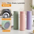 Mini tazza termica rosa da 300ml in acciaio inox con base antiscivolo - 300ml / Rosa