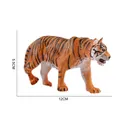 Realistic 12cm solid Siberian tiger model toy with hand-painted stripes and details - Siberian Tiger