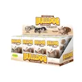 Bulldog sleeping position blind box figures in white, black and brown assorted colors - Full Set Sleeping Dogs