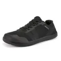 Breathable black minimalist barefoot shoes for running and fitness with rubber sole - 36 / Black
