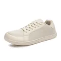 Herren Barfußschuhe in Beige, atmungsaktives Mesh-Design für Freizeit und Outdoor-Sport - EU 36 / Beige