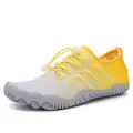 Scarpe da scoglio traspiranti con sfumatura gialla e suola in gomma antiscivolo - 35 / Giallo