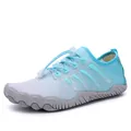 Scarpe acquatiche antiscivolo blu e bianche per nuoto, escursionismo e sport all'aperto - 35 / A806 Blu Chiaro