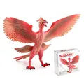 Detailed red Suzaku mythical bird figure from ancient Chinese mythology with packaging - Red Vermilion Bird (008D)