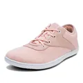 Chaussure pieds nus rose pour femme avec tige en maille respirante et semelle en gomme - EU 38 / Rose