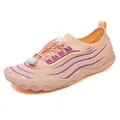 Scarpe acquatiche ad asciugatura rapida in rosa pesca con suola in gomma antiscivolo - Rosa Viola
