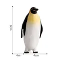 Realistic emperor penguin animal model toy for kids, height 8cm, made of durable PVC material - Emperor Penguin Ornament (PL127-575)