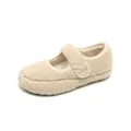 Chaussures Mary Jane en polaire crème avec doublure chaude et bride auto-agrippante - EU 38 / Chaussures Mary Jane / Blanc Cassé