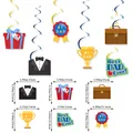 Decorazione a spirale per la festa del papà con cartellini Best DAD Ever - Father's Day Spiral Hanging Decor