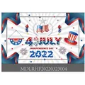 July 4th Independence Day festive banner with stars and stripes for party decoration - Independence Day Poster 3 (MDLRHF20220323004) / 180cmx110cm