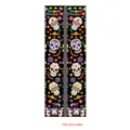 Dia de los Muertos banners with colorful sugar skulls and Mexican party patterns - Classic Skull Couplet 001