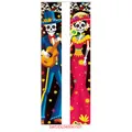 Bannières de porte mexicaines Jour des Morts avec illustrations Charro et Catrina - Style Charro Catrina 017