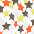 4m colorful star and circle paper garland for Thanksgiving and party decorations - Star Style
