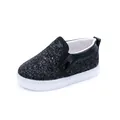 Zapatos de lentejuelas negras para niños con suela LED blanca para bebés y pequeños - EU 22 / Negro
