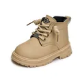 Botas Martin clásicas de estilo británico para niños en color caqui con suela gruesa - EU 23 / Caqui