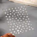 Adesivi per unghie 5D fiori di ciliegio bianchi e petali cadenti stile KX037 - Fiori di Ciliegio Bianchi (KX037)