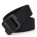 Ceinture tactique noire en nylon pour l'extérieur avec boucle à dégagement rapide - 120 / Noir