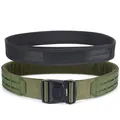 Cinturón táctico Molle de 2 pulgadas con hebilla de metal en colores negro y verde oliva - S / Verde Militar