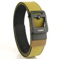 Cintura tattica in nylon con fibbia automatica in verde militare per esterni - 120cm / Marrone coyote
