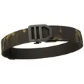 Tactical MultiCam Black nylon belt with double-layer thickening and matte black metal buckle - Black Green Camo