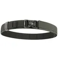 Cintura tattica in nylon verde oliva con fibbia metallica nera a sgancio rapido - 105cm / Grigio scuro