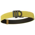 Cinturón táctico de nailon de doble capa en amarillo mostaza y negro con hebilla resistente - Marrón coyote