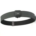 Nylon tactical belt with heavy-duty black buckle and quick release mechanism - Dark Gray / 120cm