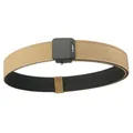 Tactical nylon belt with automatic buckle in khaki and black for casual or duty wear - 120cm / Dark Brown