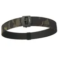 Tactical men's camouflage nylon belt with a durable black matte alloy automatic buckle - Automatic Buckle Style / Black Green Camo