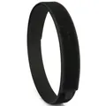 Tactical nylon molle belt in black with hook and loop closure for outdoor duty utility - S / 105cm / Black