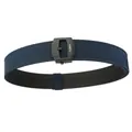 Dark blue tactical nylon belt with matte black TUSHI buckle for outdoor training - Automatic Buckle Style / Dark Blue