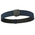 Tactical nylon belt in navy blue with black automatic buckle and quick release - 120cm / Dark Blue