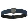 Dark blue double-layer nylon tactical belt with carbon fiber texture automatic buckle - Dark Blue
