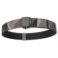 Heavy duty nylon tactical belt with grey camouflage pattern and automatic buckle - Dark Gray Camouflage