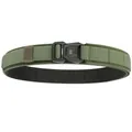 Cintura tattica in nylon verde militare con fibbia in lega robusta e sistema MOLLE - 115cm / Verde Militare