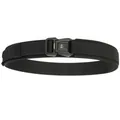 Cintura tattica in nylon nero con fibbia in metallo a sgancio rapido per uso esterno - 105cm / Nero