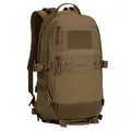 Coyote brown tactical assault backpack with laser cut MOLLE system and breathable mesh back - Coyote Brown CB
