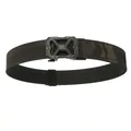Herren Outdoor Taktik-Gürtel aus Nylon mit Tarnmuster und schwarzer Metallschnalle - Schwarz Grün Tarnung / 120cm