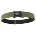 Army green tactical nylon belt featuring a black quick-release buckle with TUSHI logo - 120 / Army Green