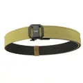 Tactical army green nylon belt with durable black automatic buckle for men - 120 / Coyote Brown