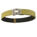Tactical army green double-layer nylon belt with matte metal automatic buckle for men - 120 / Coyote Brown