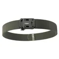 Tactical nylon belt for men with quick-release automatic buckle in olive green color - 120cm / Dark Gray