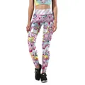 Damen Yoga-Leggings mit Einhorn-Druck, hoher Taille und elastischer, schmaler Passform - S / Batik Einhorn Leggings